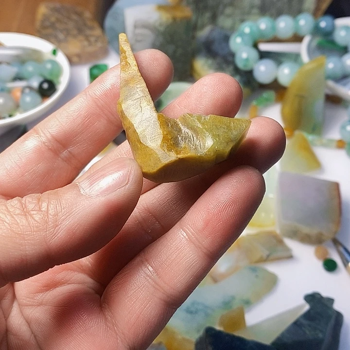 翡翠散珠天然翡翠A货