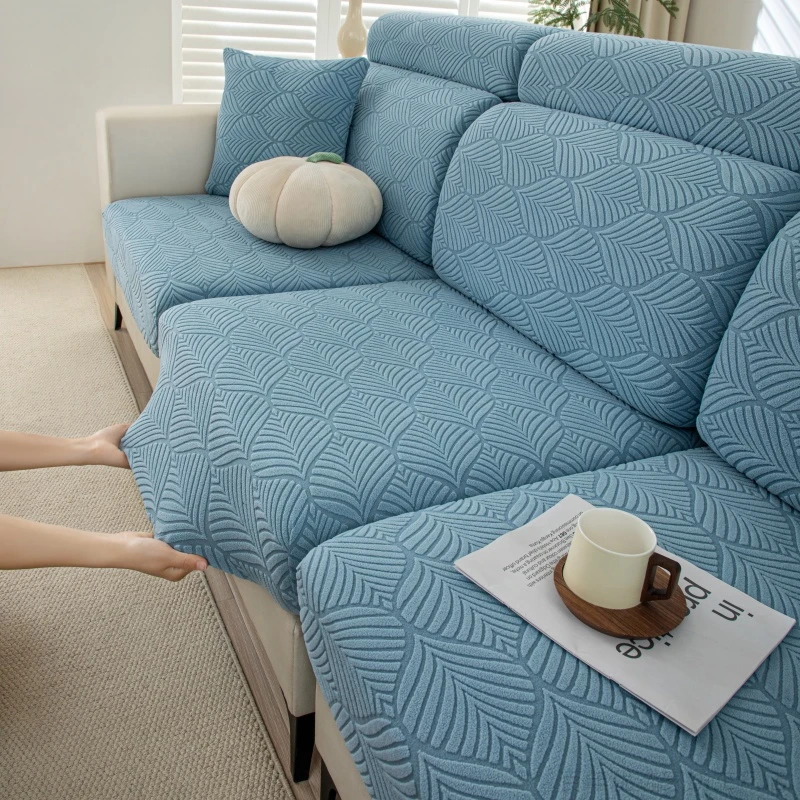 新款沙发套罩笠垫万能套通用型弹力加厚简约全盖布巾防猫防滑和悦