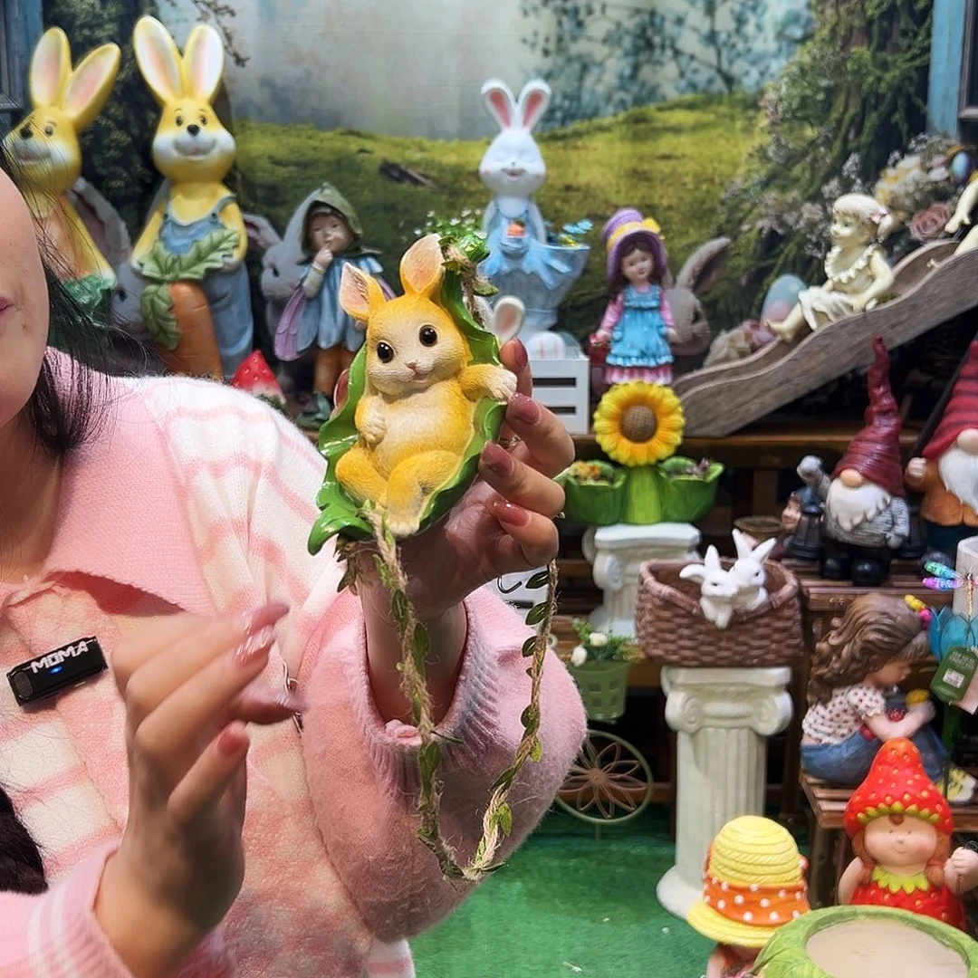 花园摆件红红火火