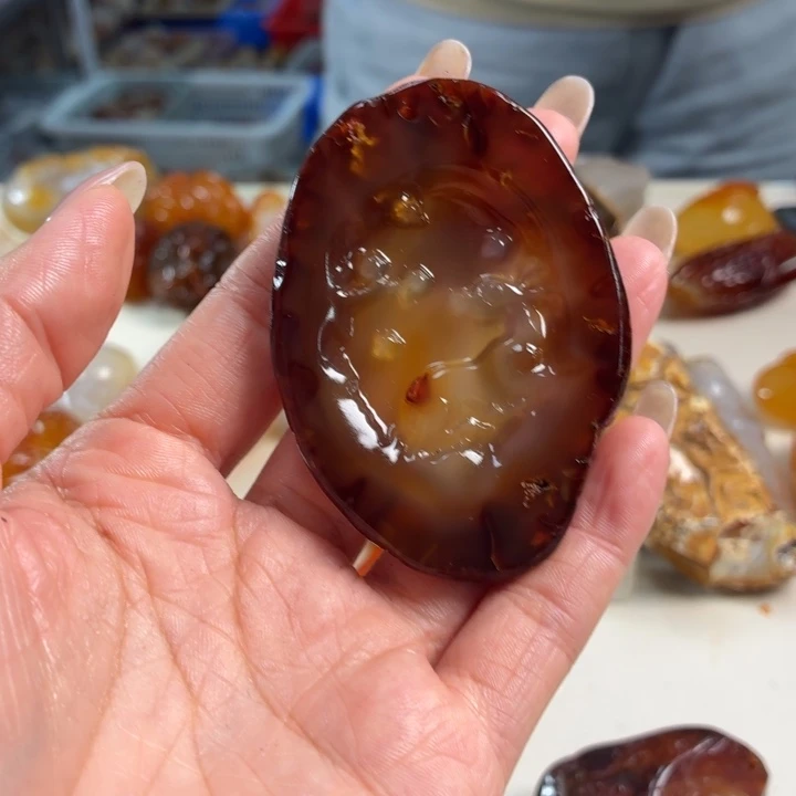 玛瑙/玉髓吊坠(不含链)未镶嵌
