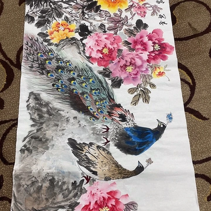 国画摇***鹿崔鸣老师作品 6666666