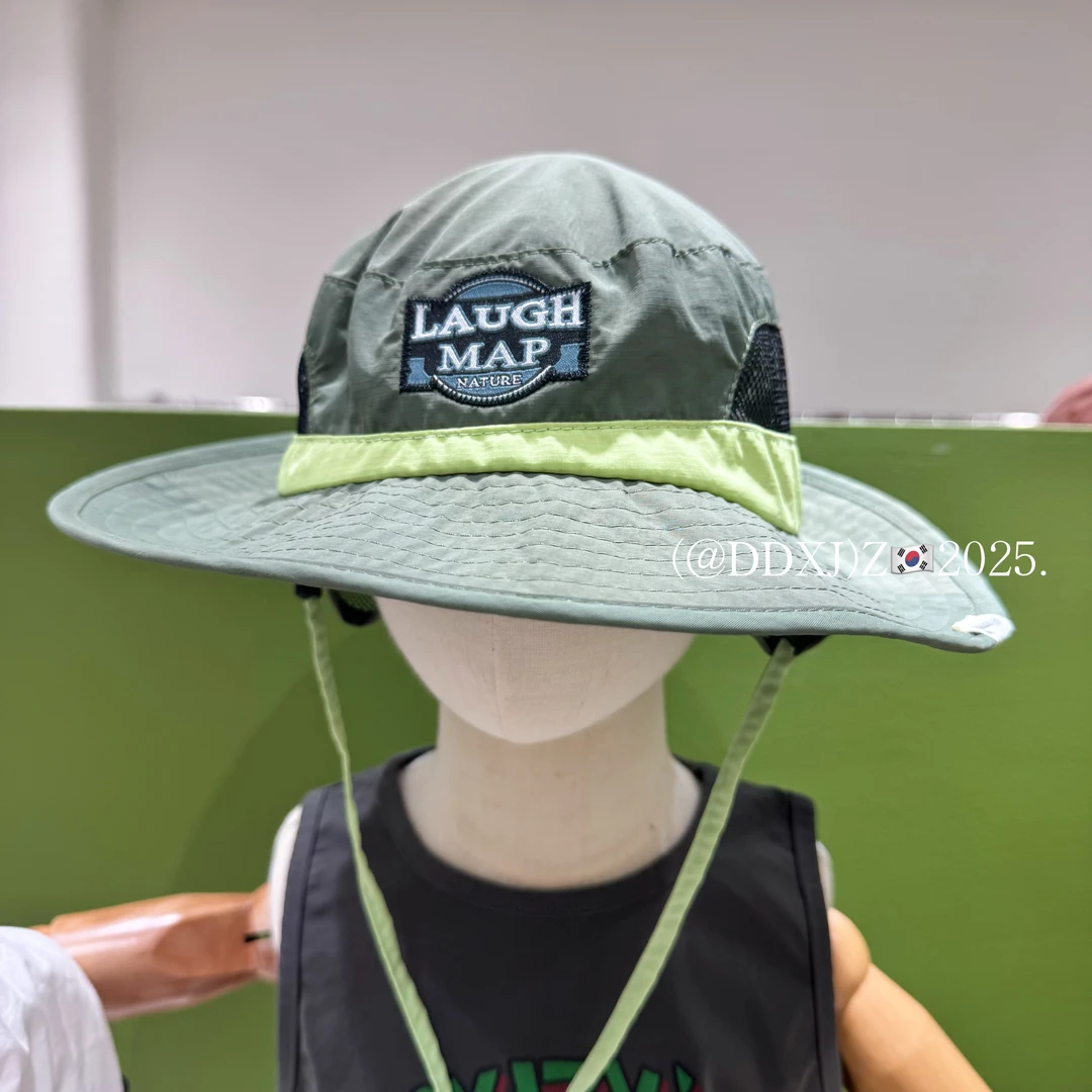 【配饰！！！】夏季儿童韩版 男女宝可用日常出游网洞渔夫帽 YAY058