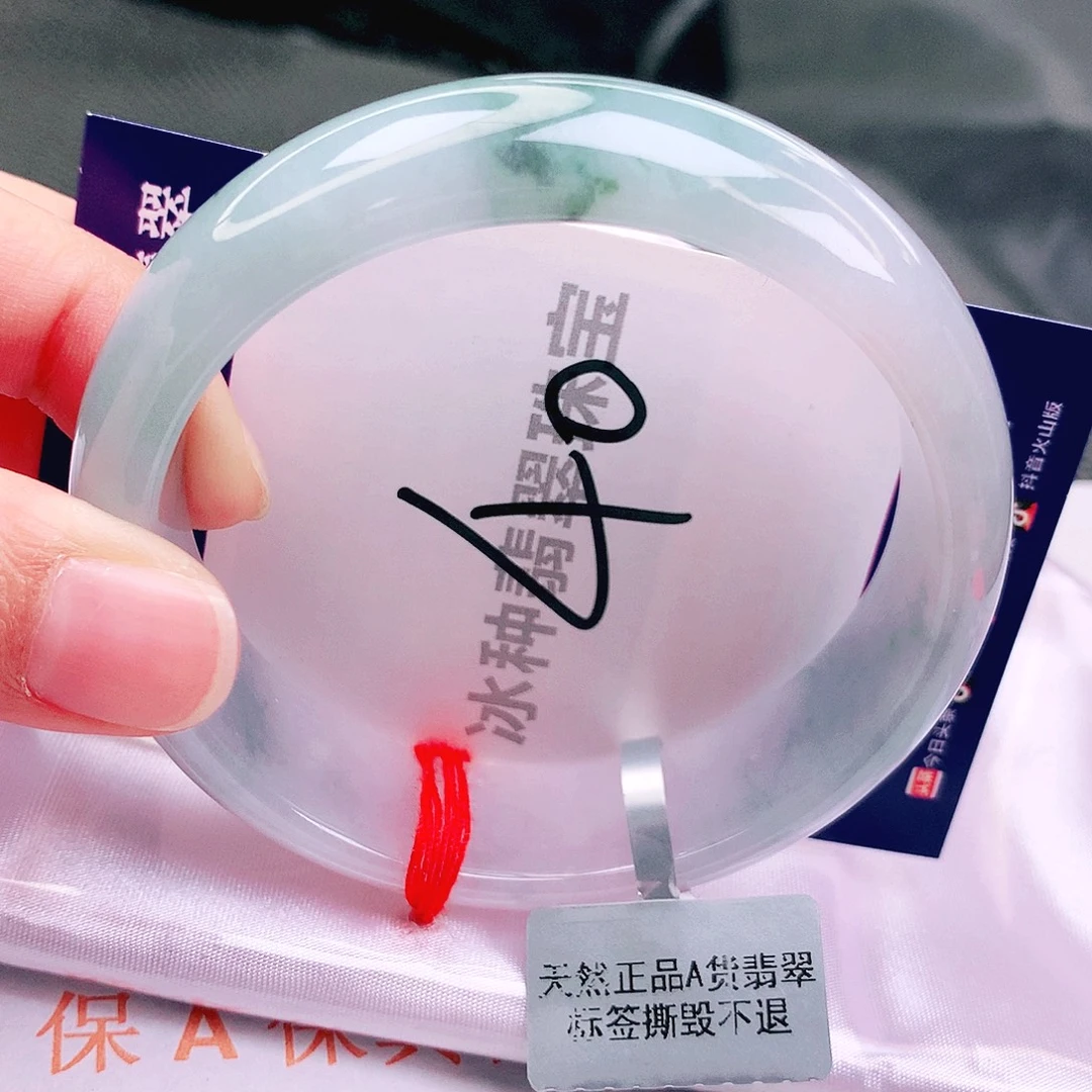 翡翠未镶嵌手镯缅甸天然a货翡翠手镯