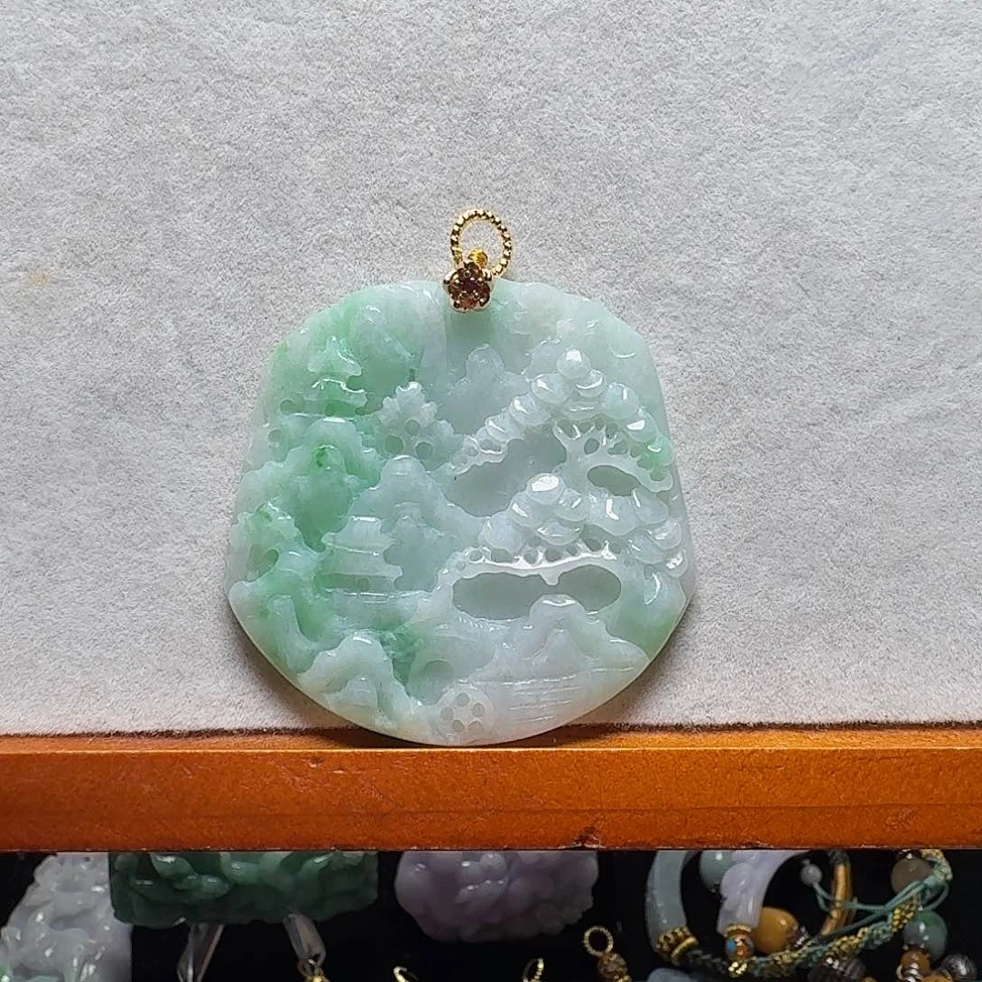 吊坠(赠链)未镶嵌翡翠