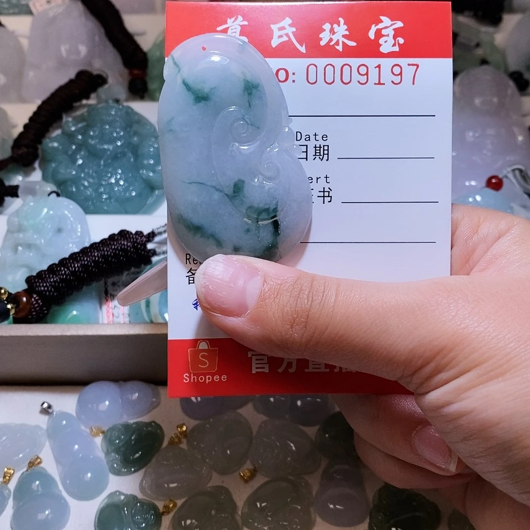 翡翠颈饰未镶嵌翡翠71