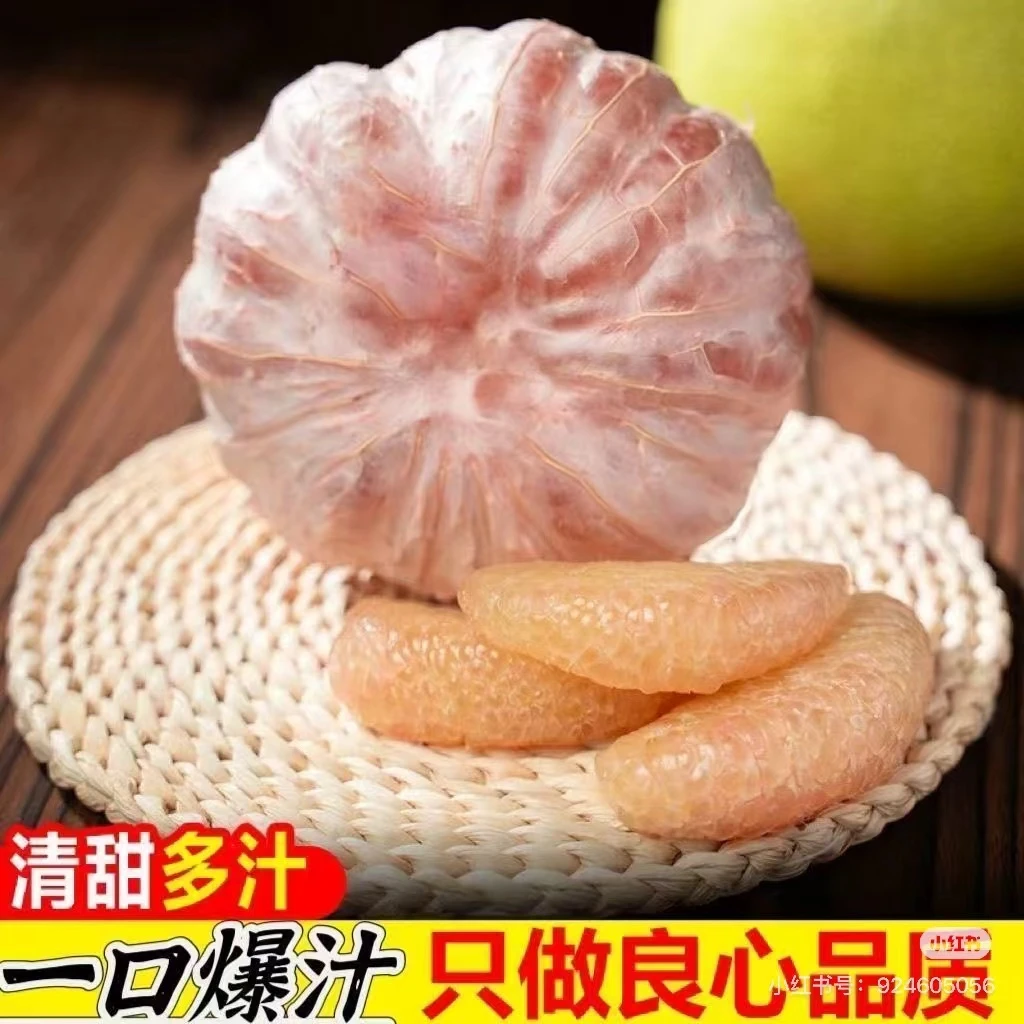 福建度尾正宗文旦柚现采现摘孕妇应季水果无虾线柚子