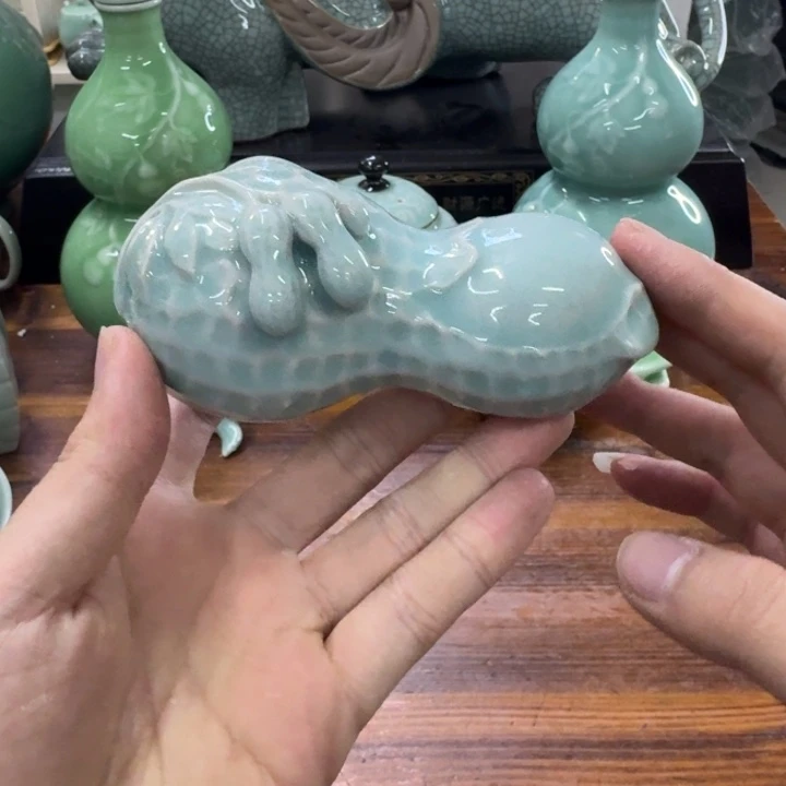 龙泉青瓷茶具微瑕5150