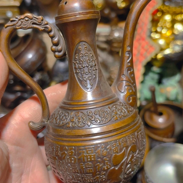 铜的。全清了。一件不留！不磨叽