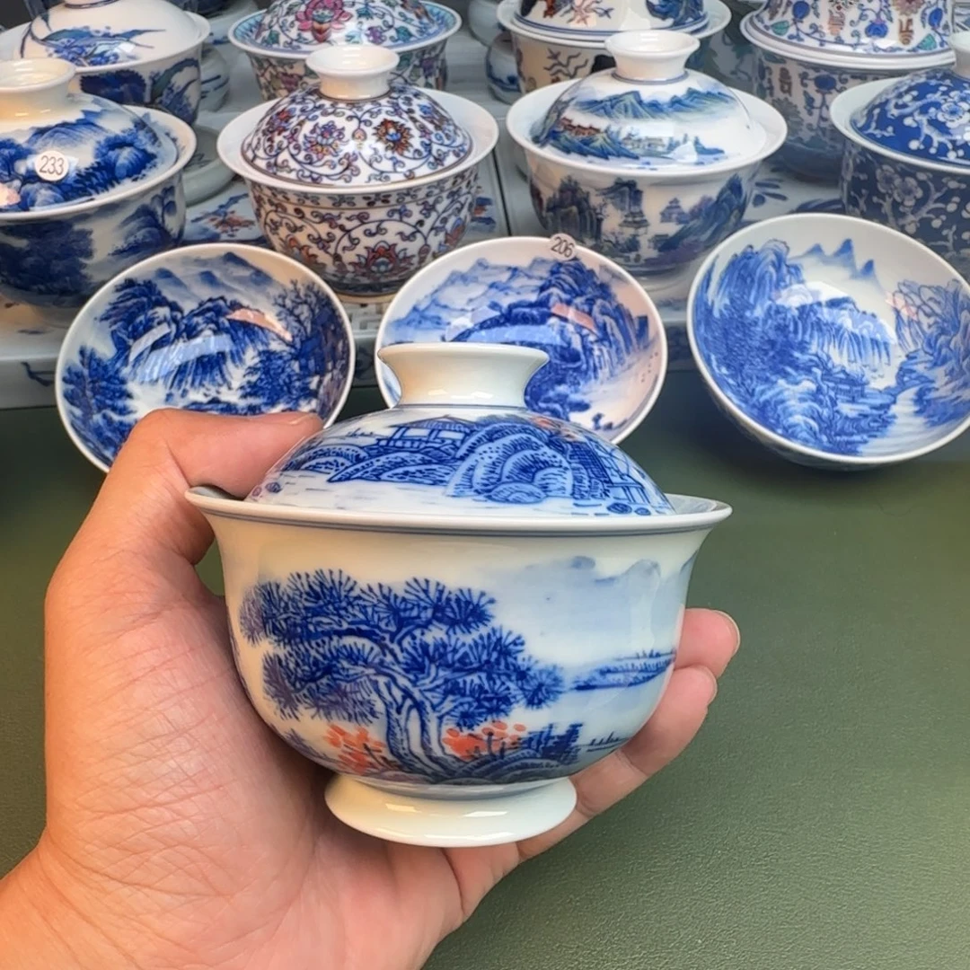 纯手工纯手绘茶具249