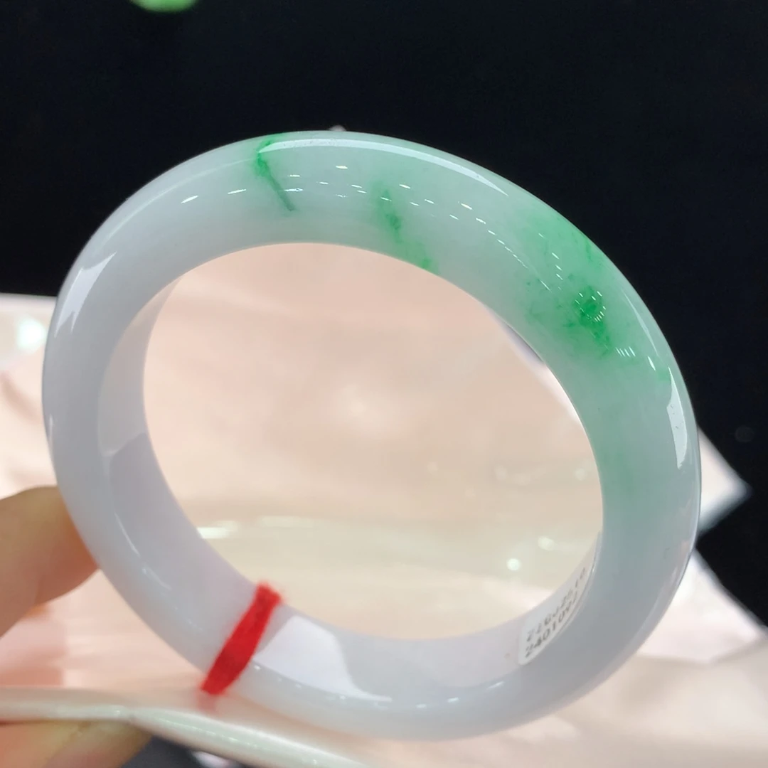 翡翠未镶嵌手镯1092