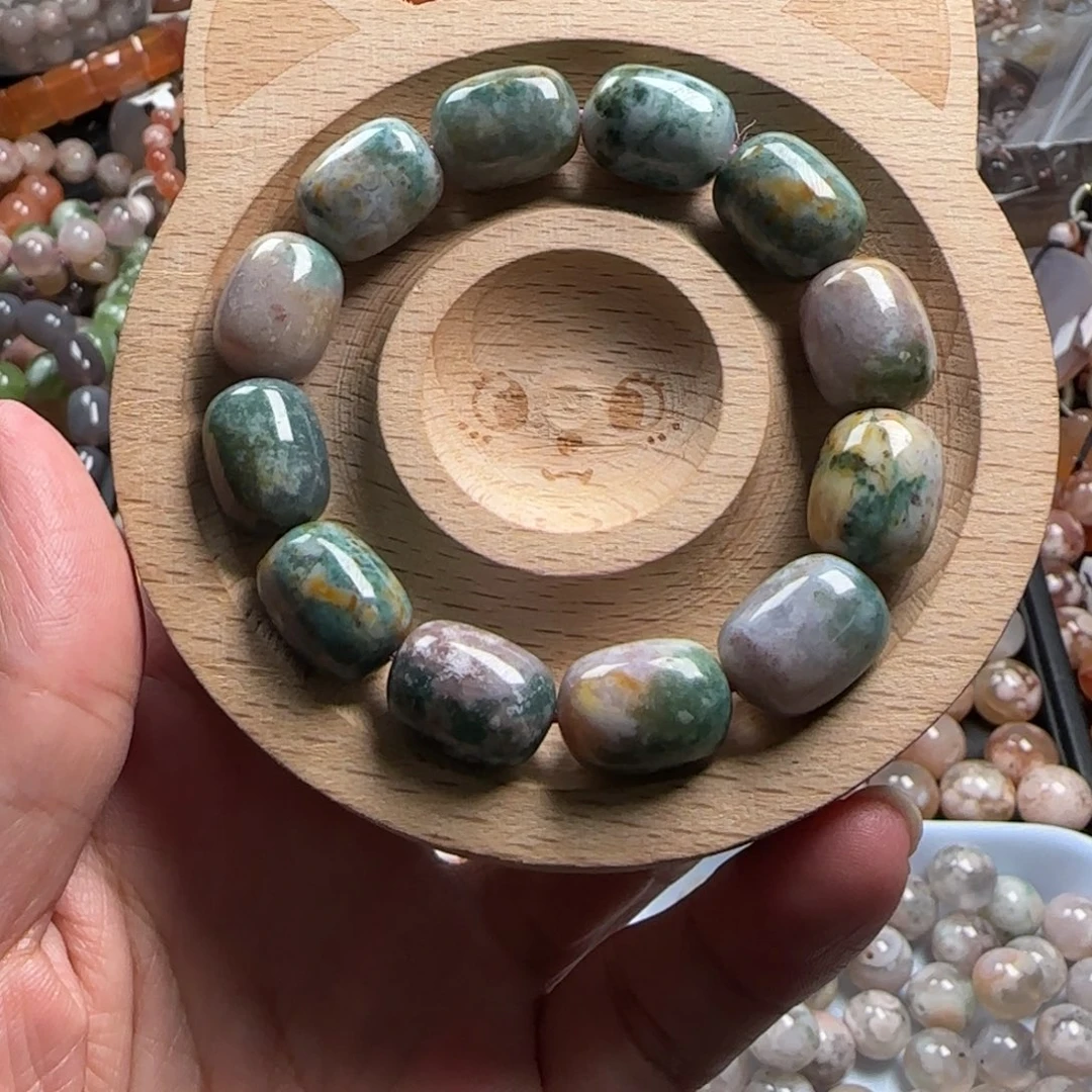 未镶嵌玛瑙/玉髓珠宝半成品