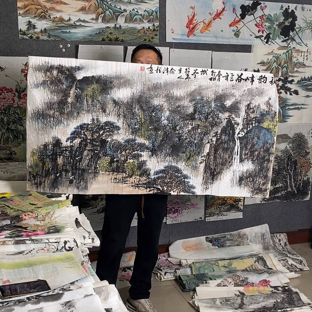国画纯手写手绘作品57