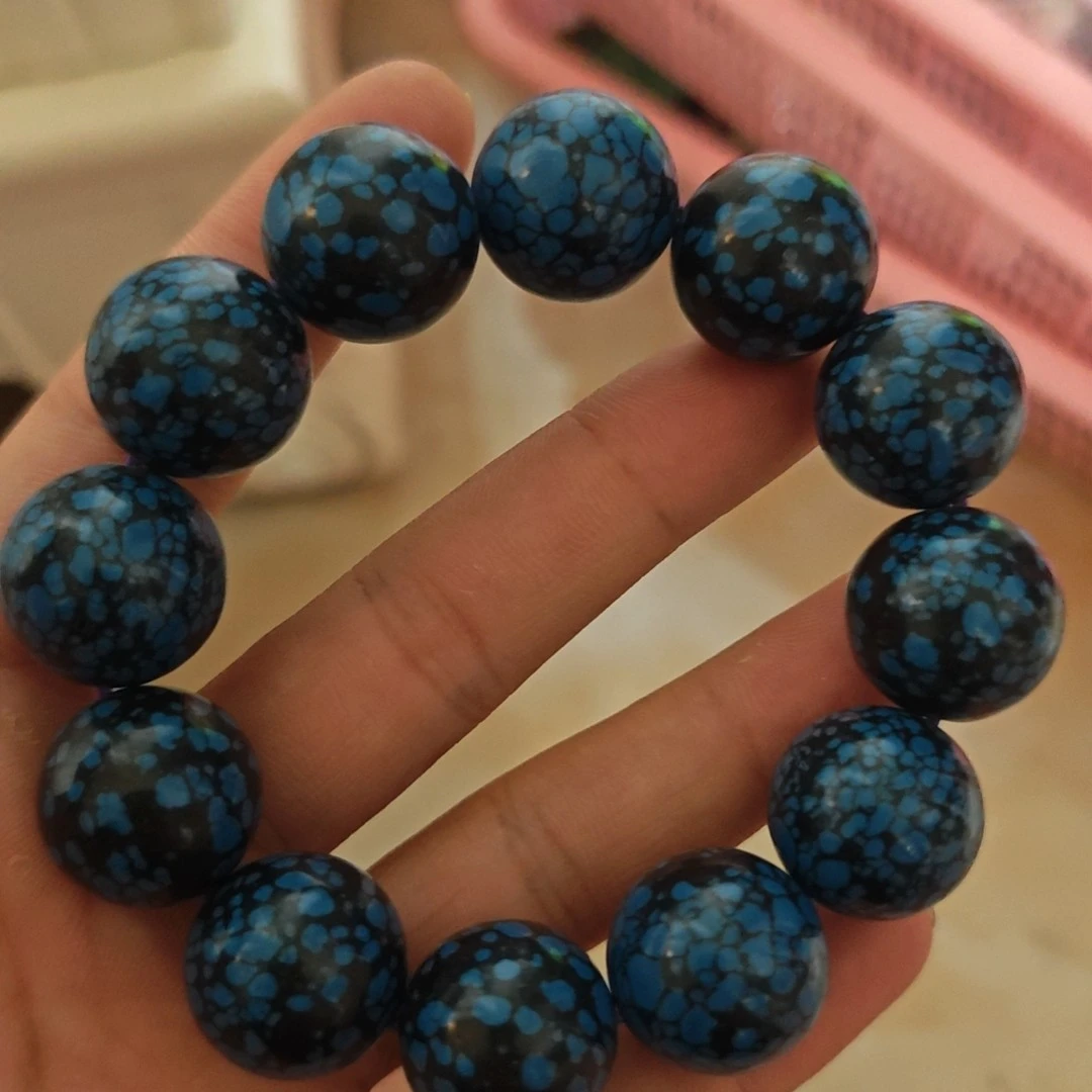 Q29乌花  13＋手串