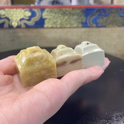 寿山石印石溺*寿山石印石