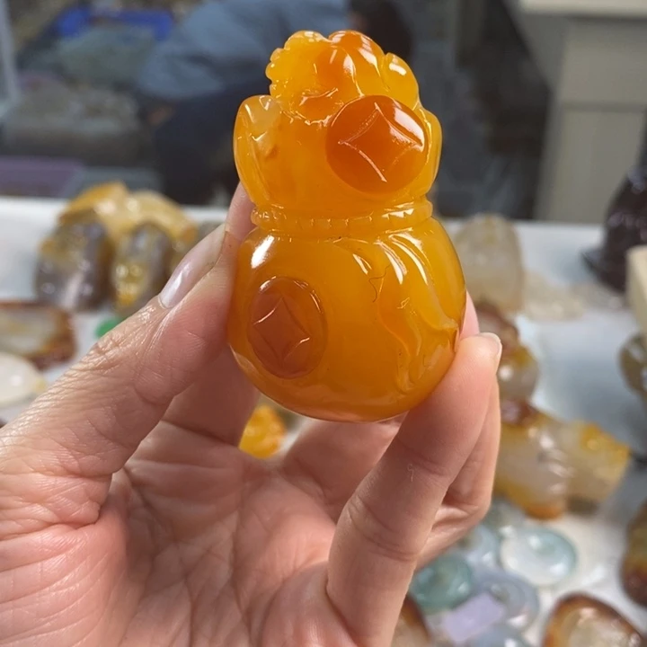 玛瑙/玉髓吊坠(不含链)未镶嵌