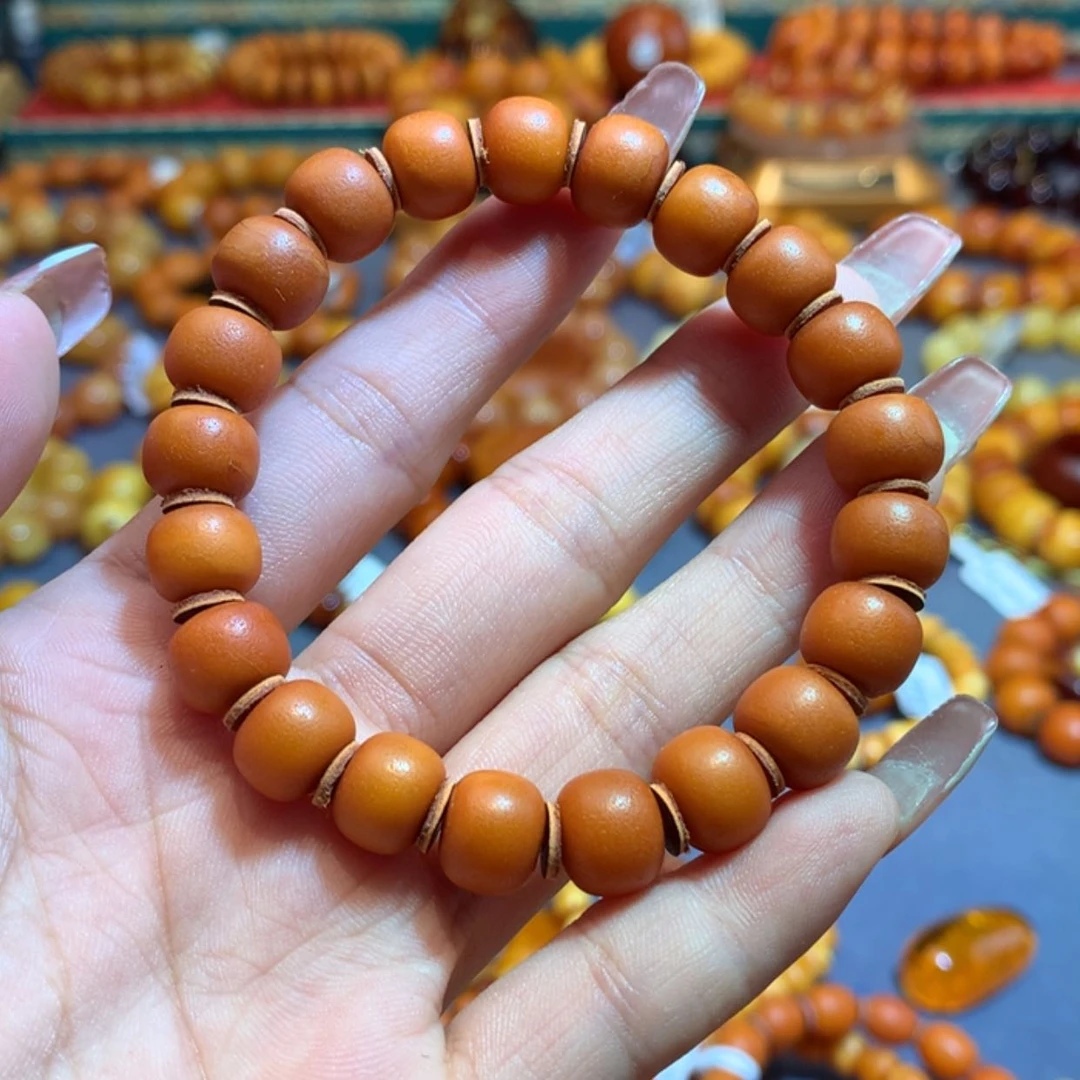 【闪购商品】未镶嵌琥珀手链千*蜜蜡