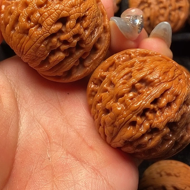 文玩核桃吊坠秦岭山脉核桃
