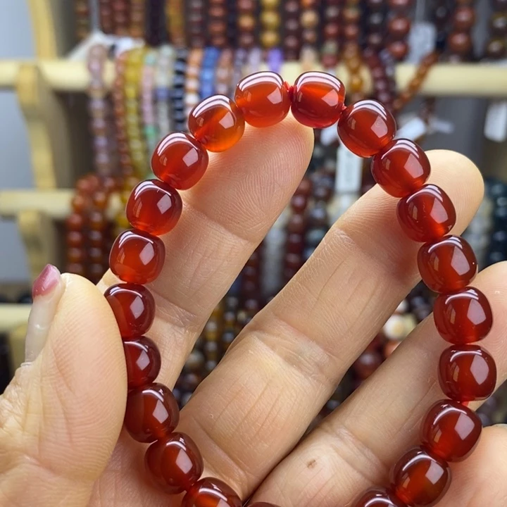 玛瑙/玉髓未镶嵌手链