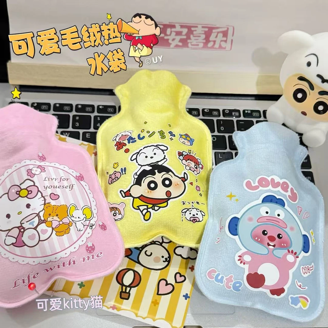 荞芬【新疆包邮】卡通迷你热水袋注水女小号暖水袋可爱暖手暖脚儿童