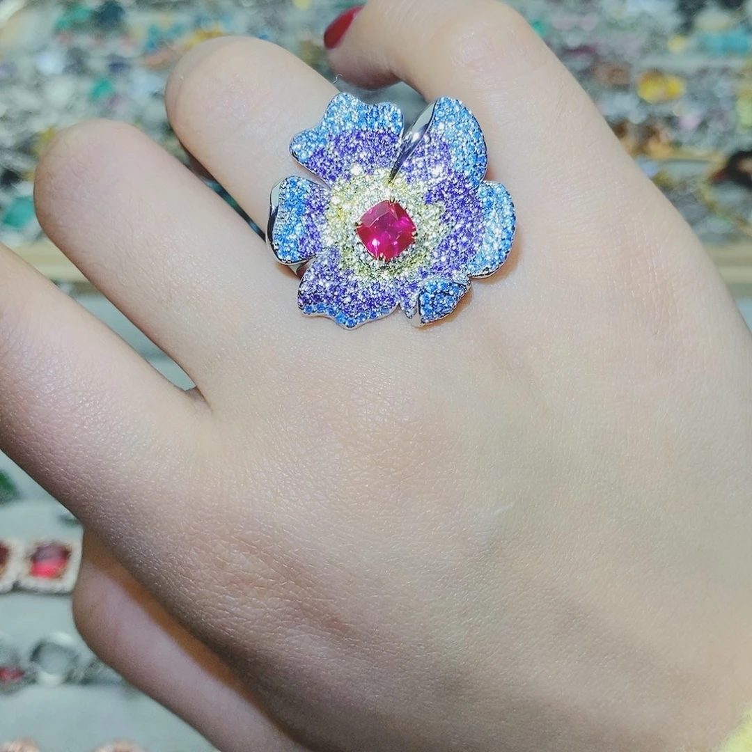 【闪购商品】托帕石耳饰银S925镶嵌