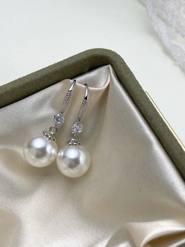 925银耳饰 【麦凯拉】流苏款轻奢简约气质高雅耳坠