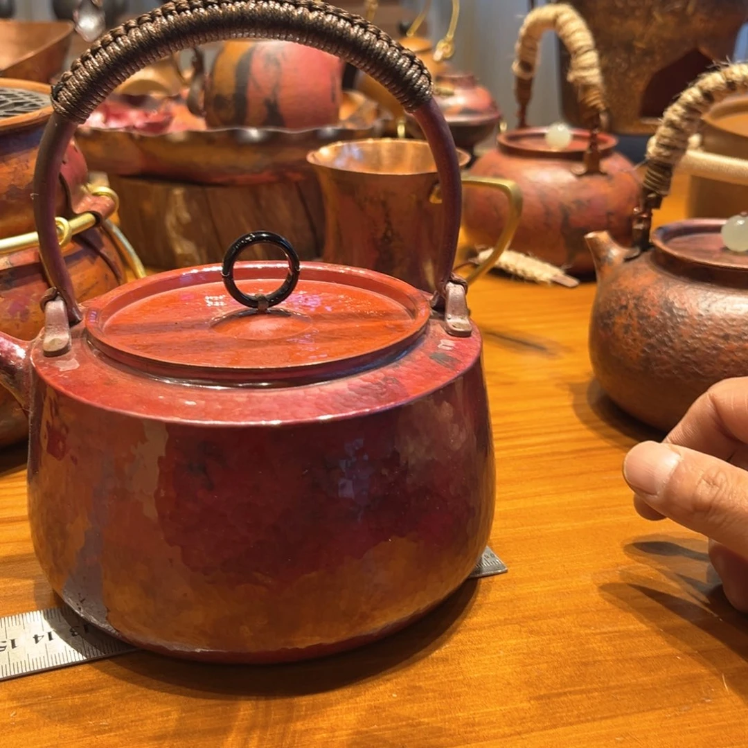 淬火色1.2北村壶手工锻打工艺新