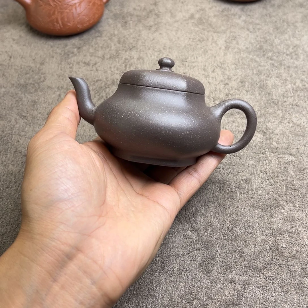 紫泥茶壶季*天青六方君德
