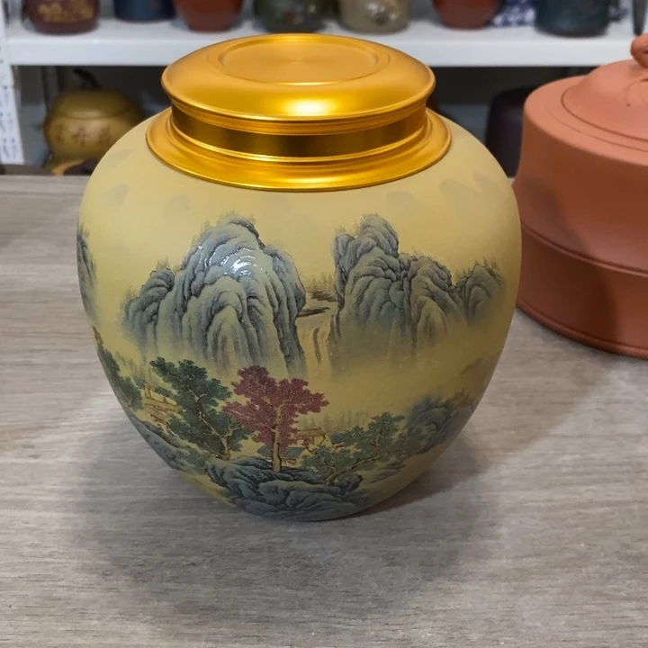 紫砂茶叶罐醒茶罐