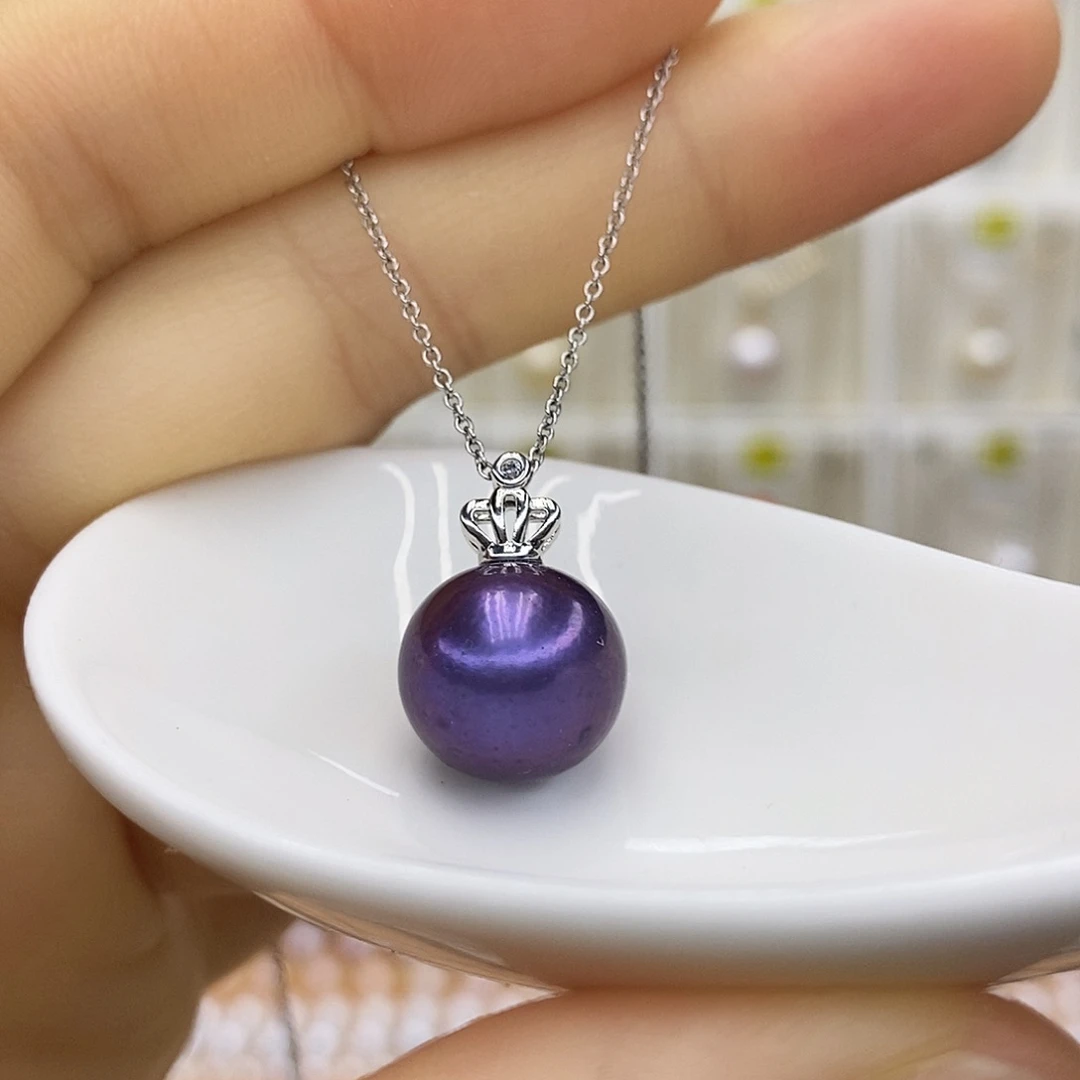 淡水珍珠未镶嵌吊坠(赠链)