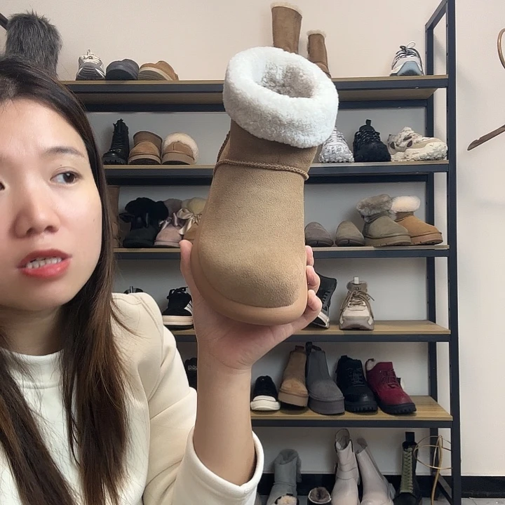 皮毛一体大土豆栗色38