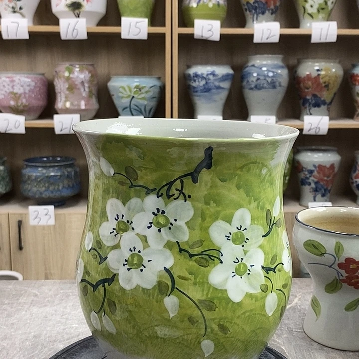 缸13zp景德镇陶瓷花盆