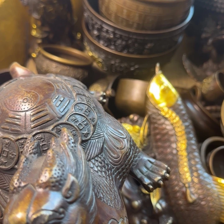 铜器摆件，诚信经营