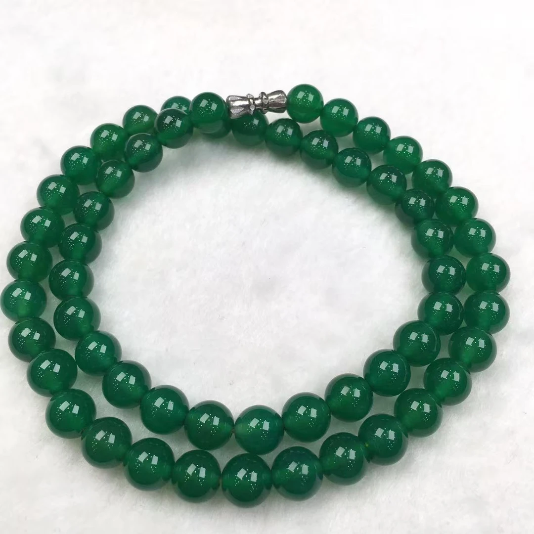 刘 天然精美时尚款绿项链 多样性发其一 玛瑙项链