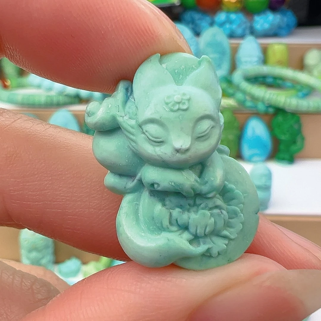 未镶嵌绿松石项链