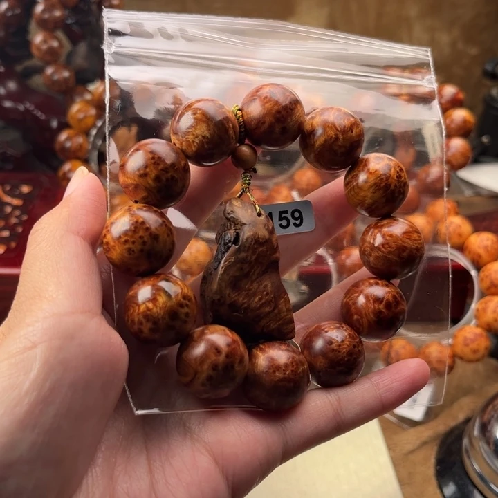 柏木（崖柏）手串/手链20金刚骨料