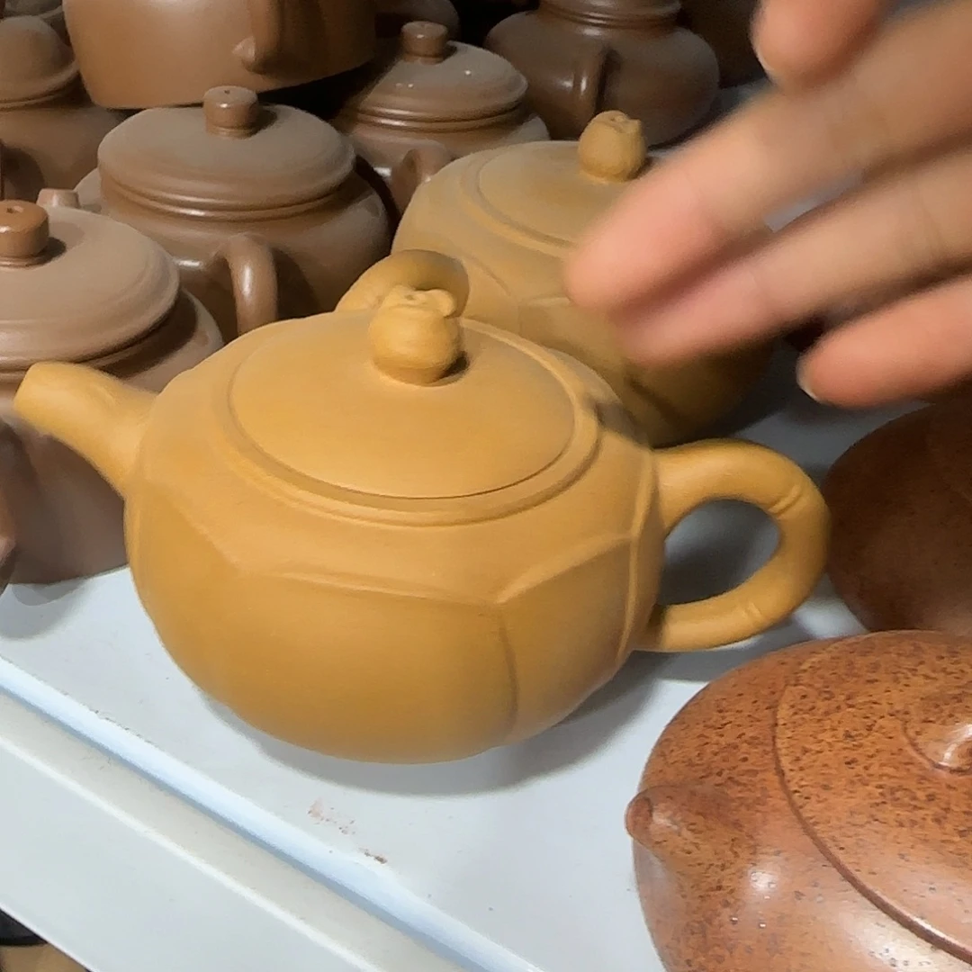 紫砂茶壶民间手艺人全手工制作