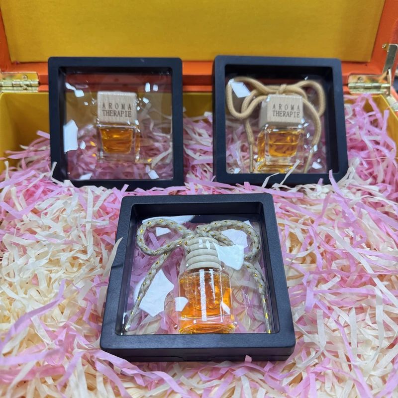 【拍五单发六单】车载香薰挂件持久汽车家居用饰吊坠香薰方圆混发sn