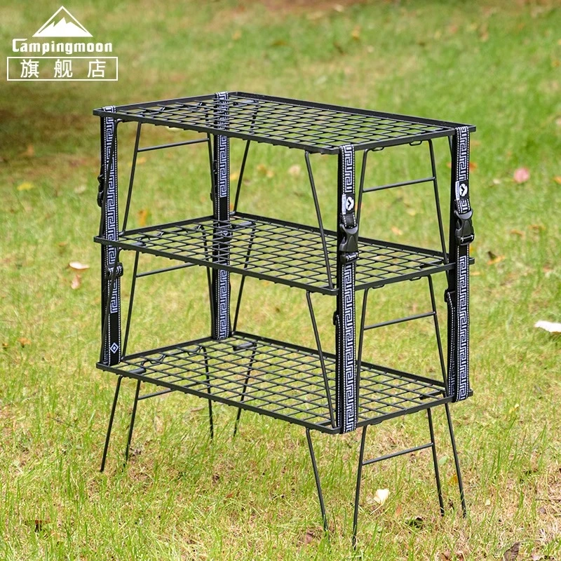 CAMPINGMOON柯曼T-110加厚耐磨尼龙带行李绑带露营装备捆绑可调节