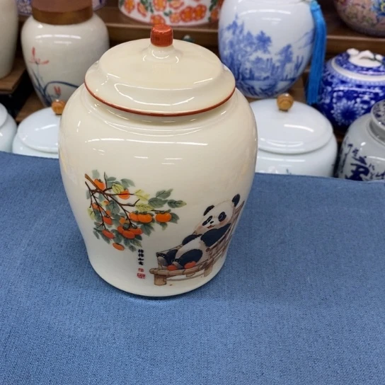 陶瓷茶叶罐家用储物罐