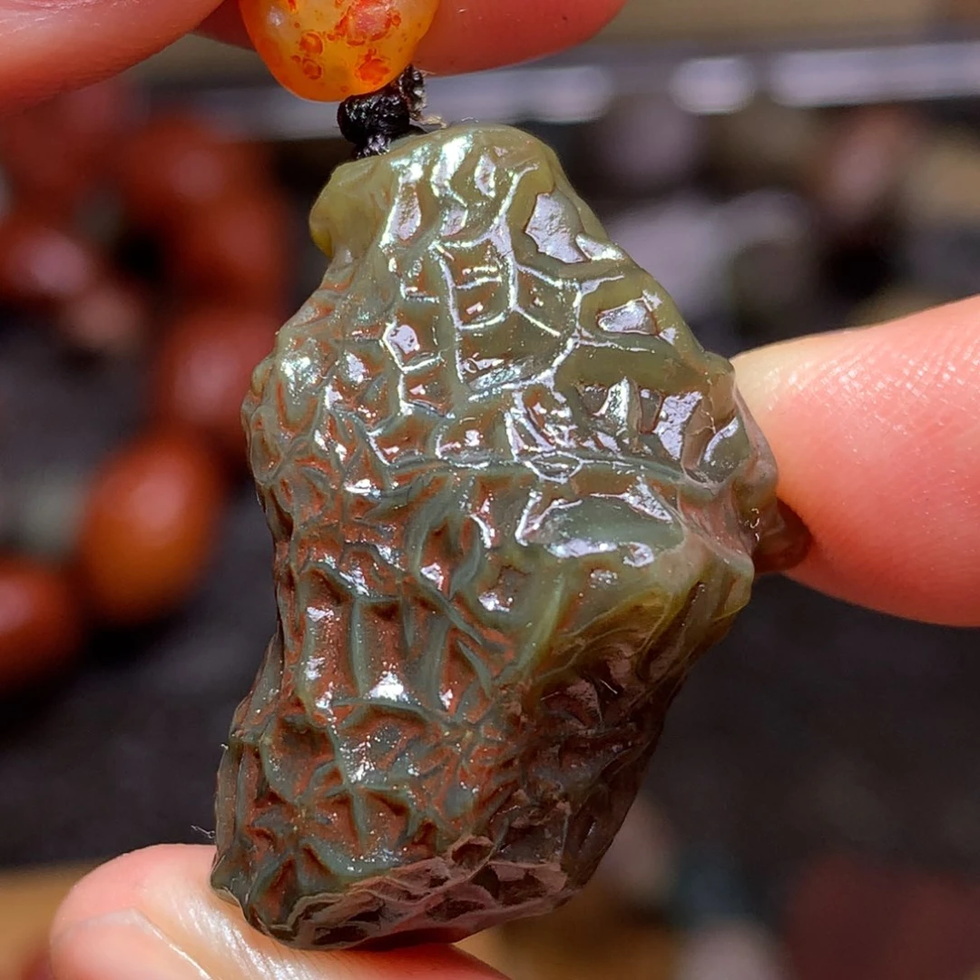 未镶嵌玛瑙/玉髓珠宝半成品