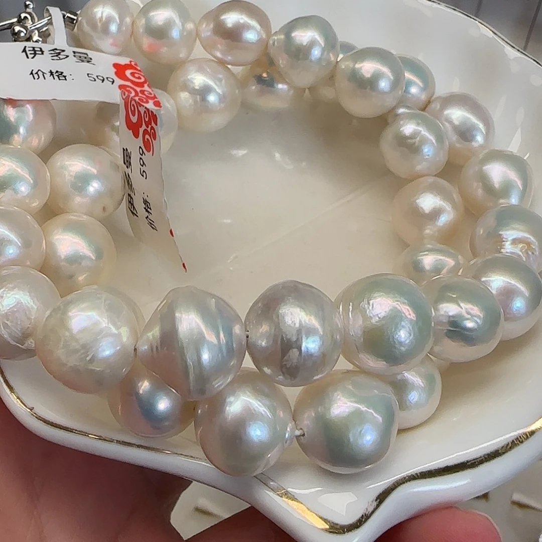淡水珍珠颈饰银S925镶嵌r****y
