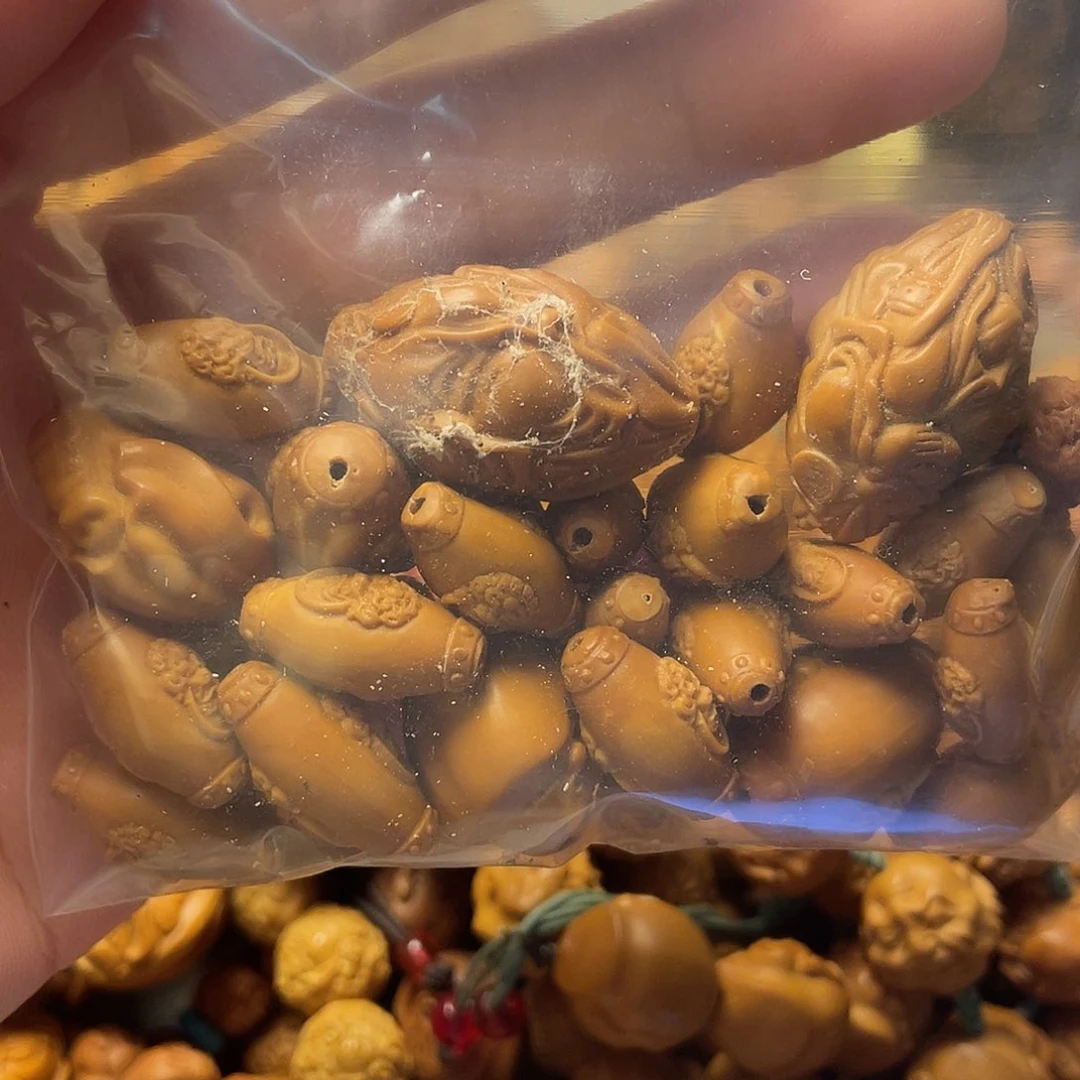 橄榄核微瑕单籽一包