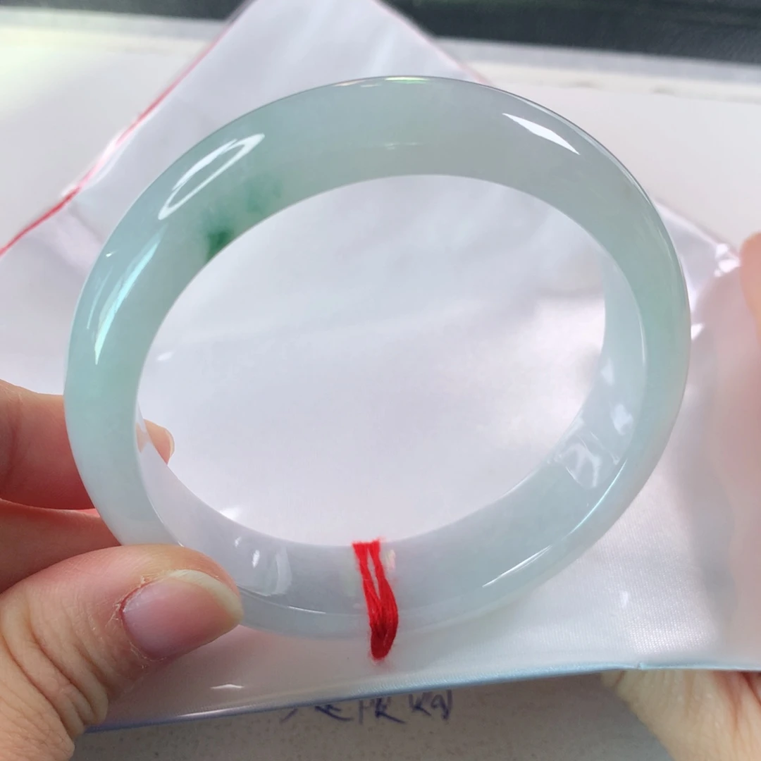 未镶嵌手镯翡翠63+轮胎镯231