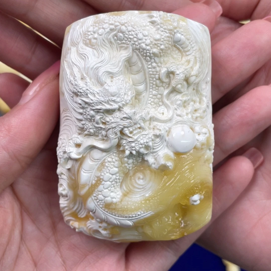 琥珀裸石未镶嵌琥珀蜜蜡