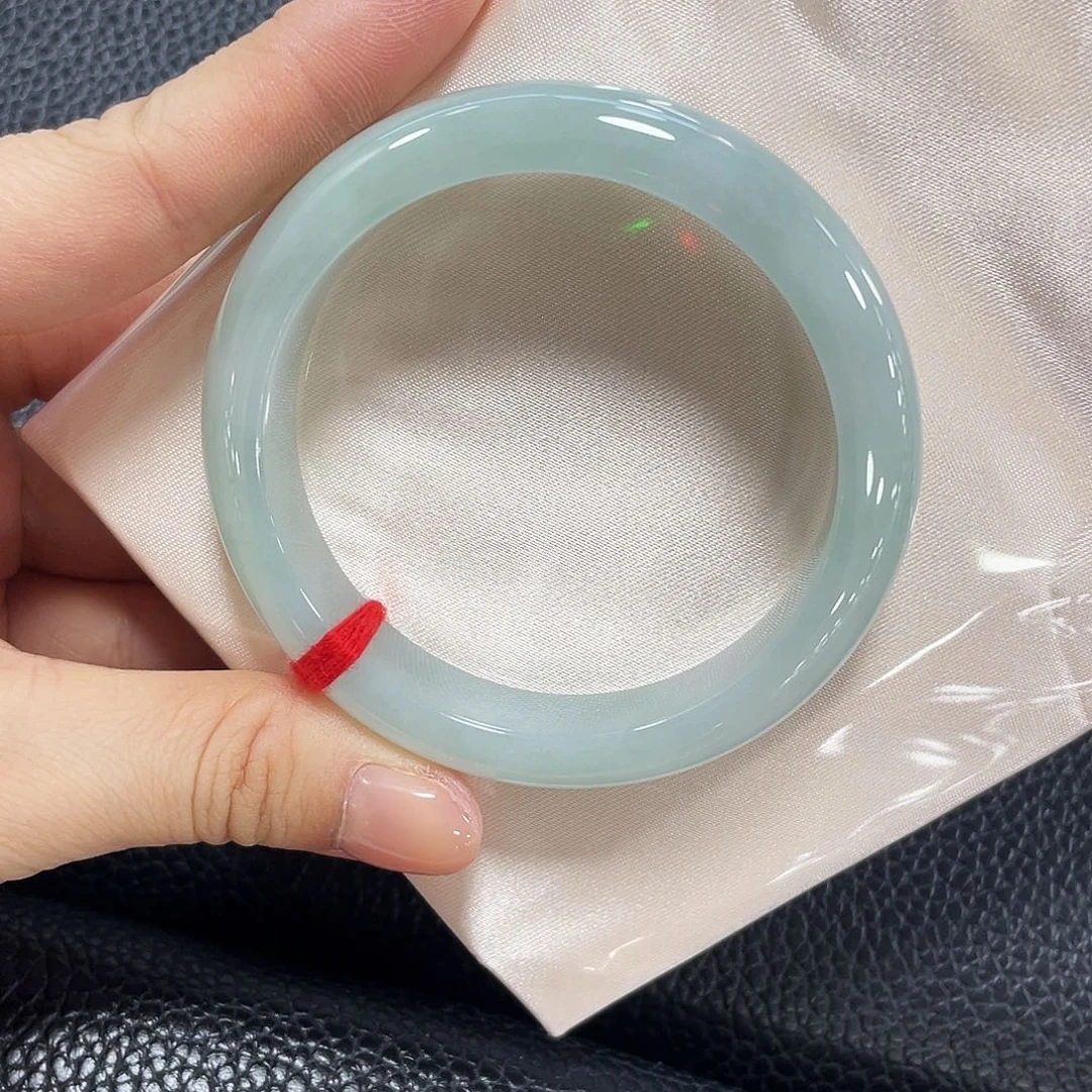 翡翠未镶嵌手镯天然缅甸A货翡翠手镯4号