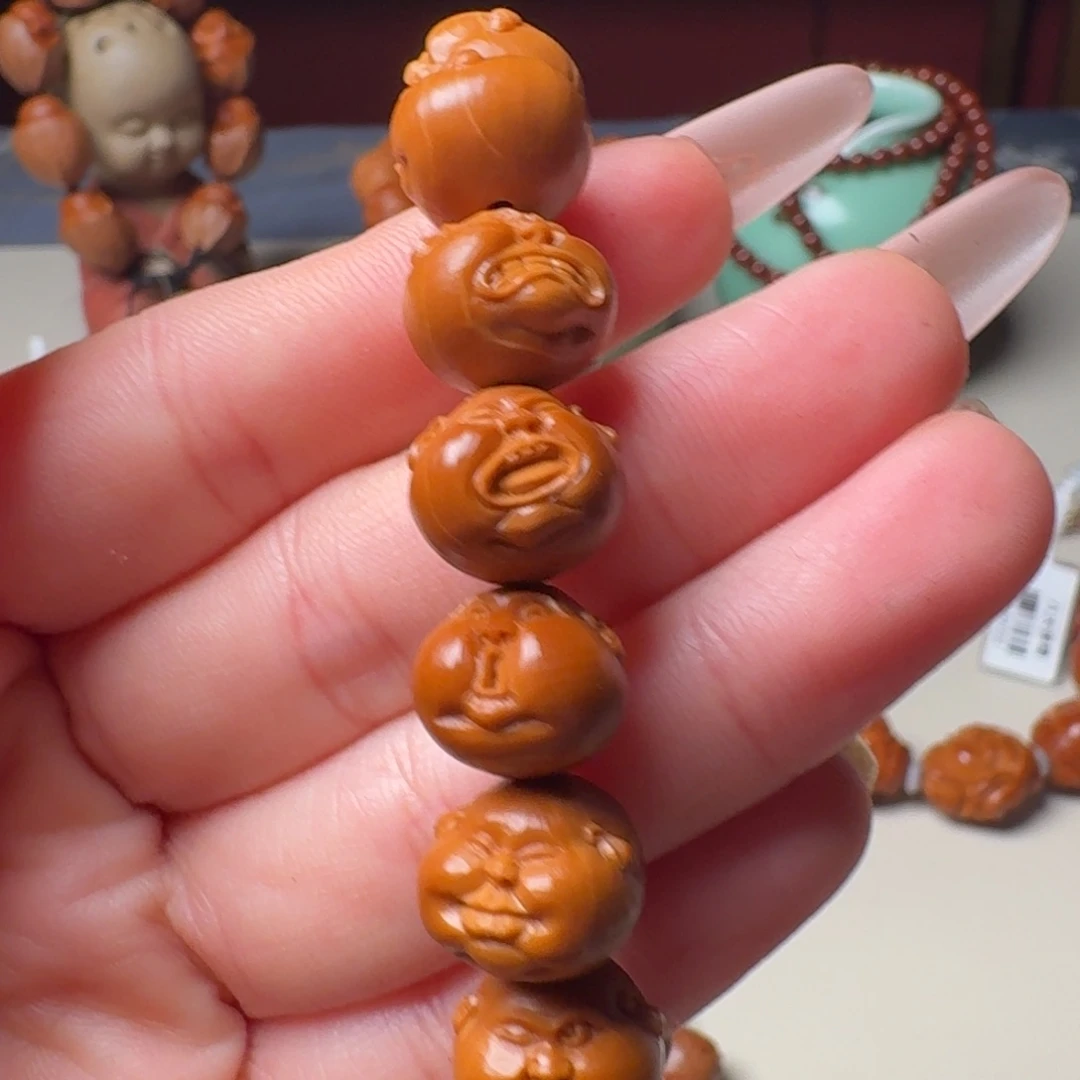橄榄核手串/手链抱**.手工百态