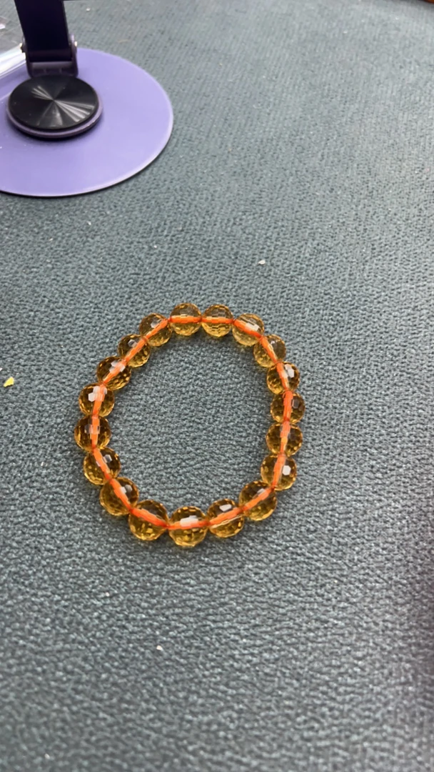 1111黄水晶水晶手串