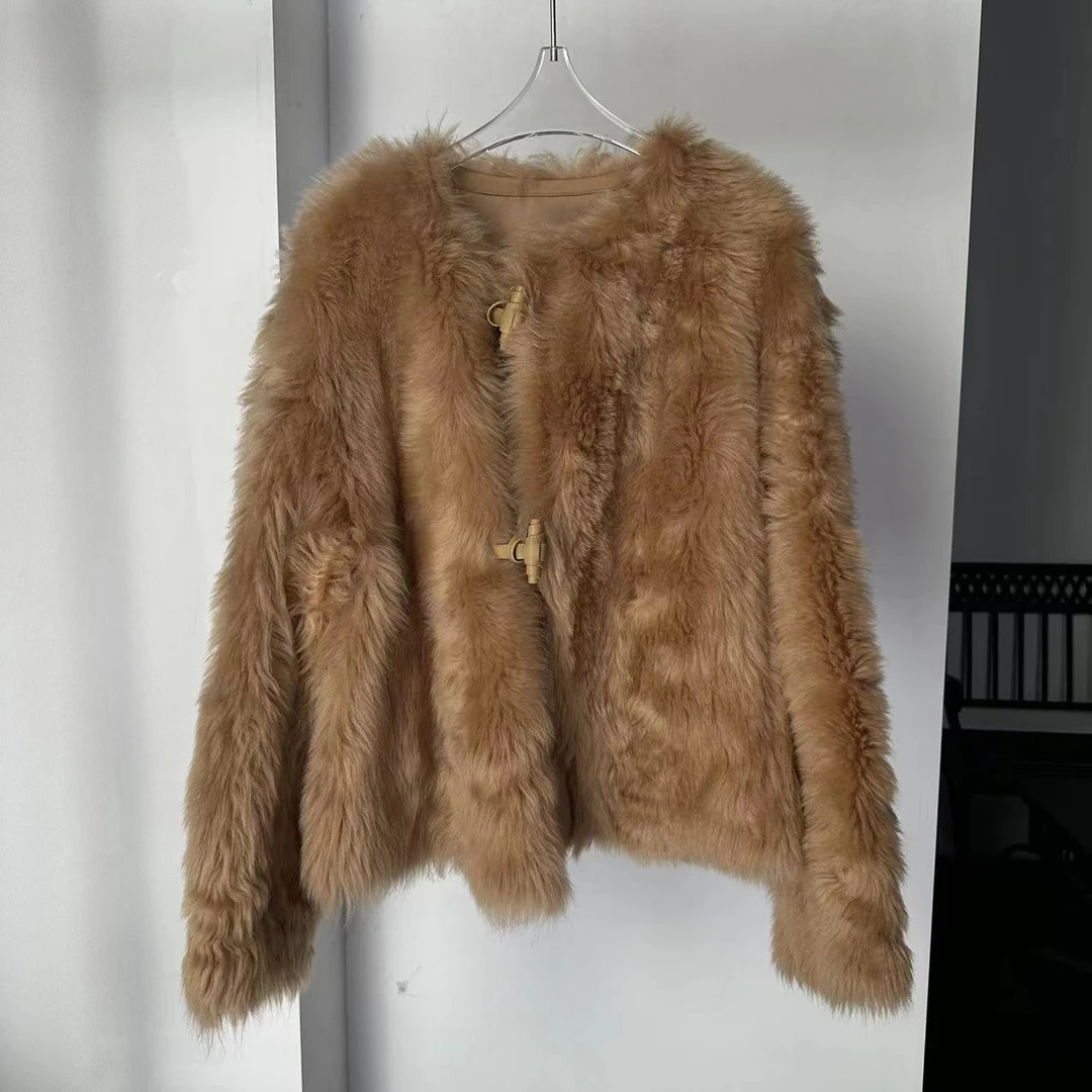 HERDERS 双色时尚轻奢皮草设计款外套C 236333