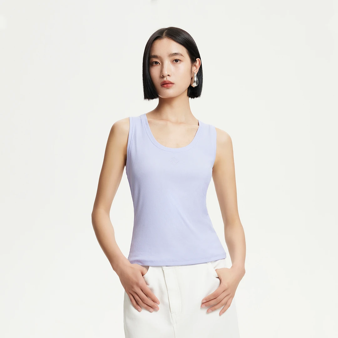 【达人专属】Vero Moda背心莱赛尔刺绣休闲百搭吊带气质325203005