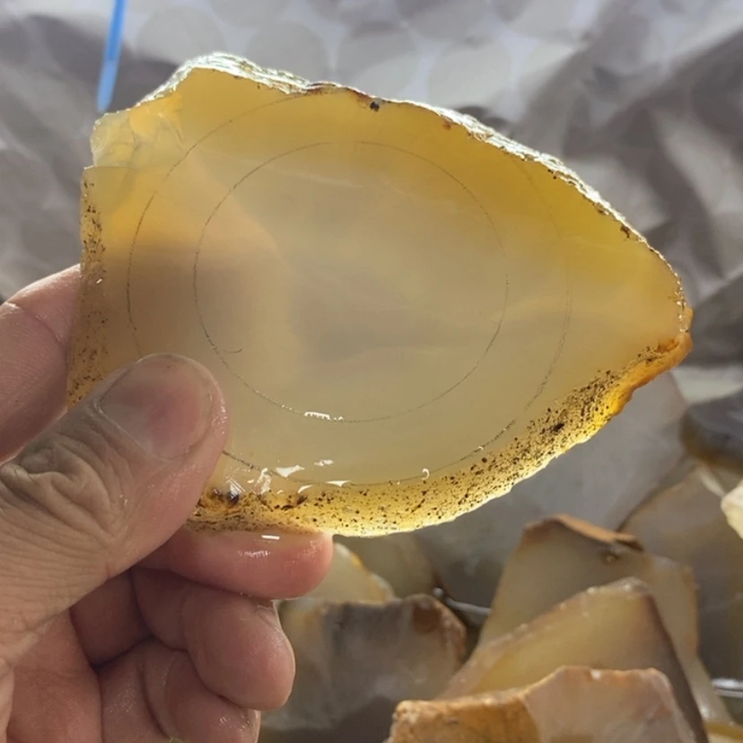 【闪购商品】定制玛瑙浅***语纯天然玛瑙